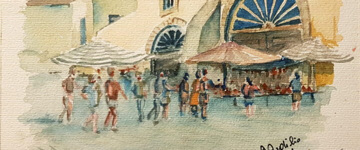 Apre la mostra di acquarelli e pastelli